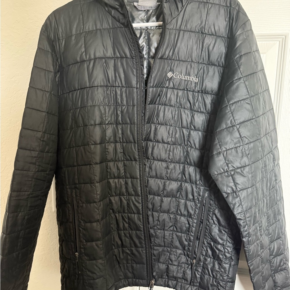 Columbia Black Puffer Jacket